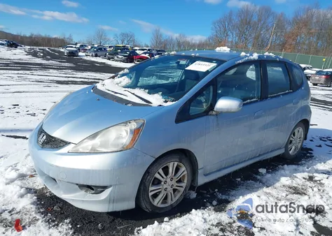 2009 Honda Fit Sport z USA, uszkodzony, nr VIN JHMGE88459S042380